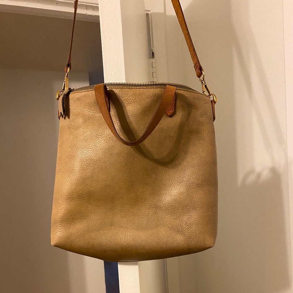Madewell Zip Top Transport Tote